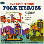 ST-3921 Walt Disney Presents Folk Heroes